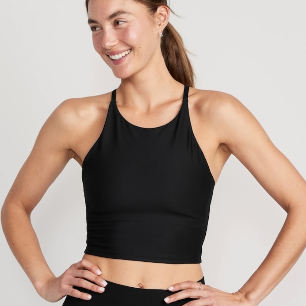 Longline Sports Bra/Crop Top